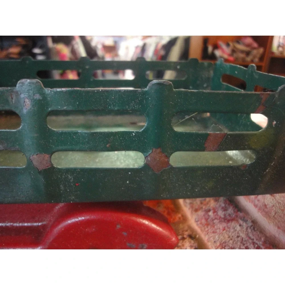 Vintage‎ TOY metal pick up farm truck with back bed estate find 14